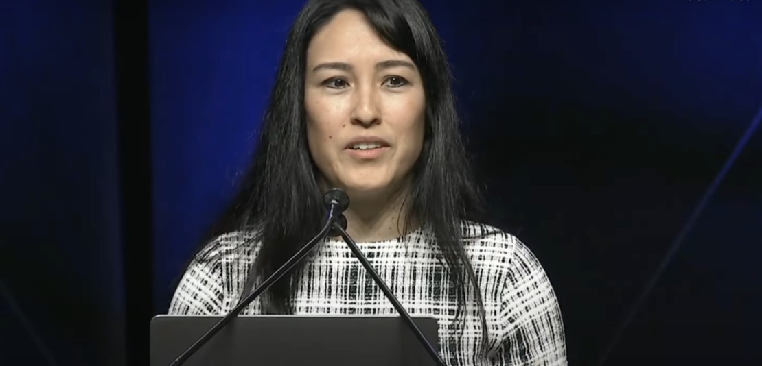 Nanthia Suthana presenting at SfN 2025