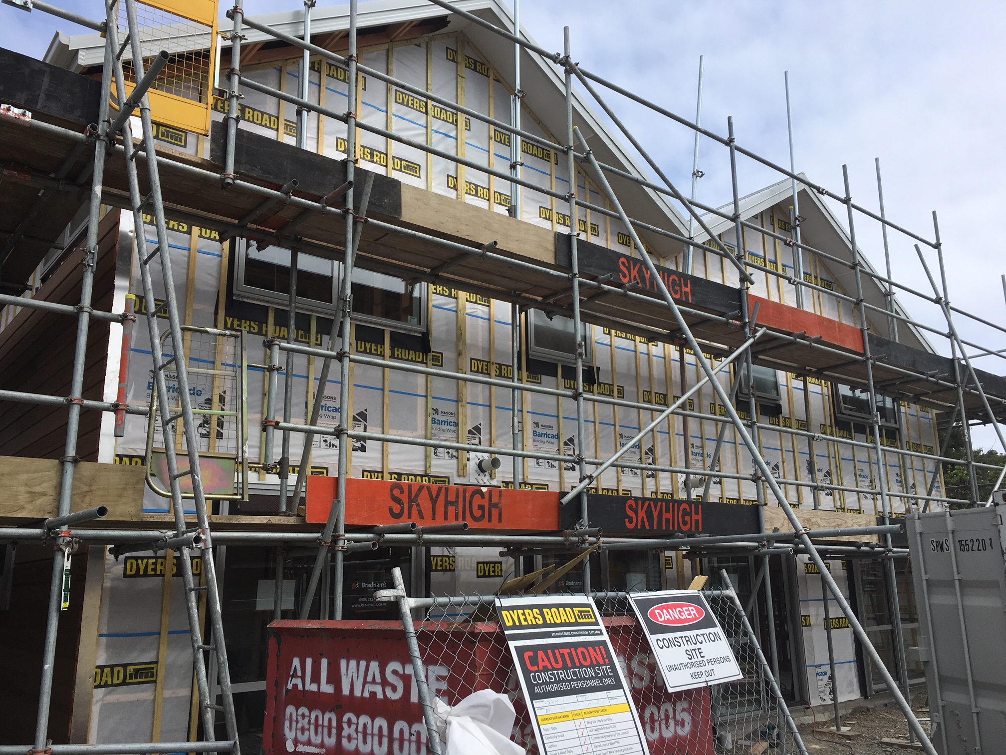 Multi-unit townhouse development by BF Property in Christchurch