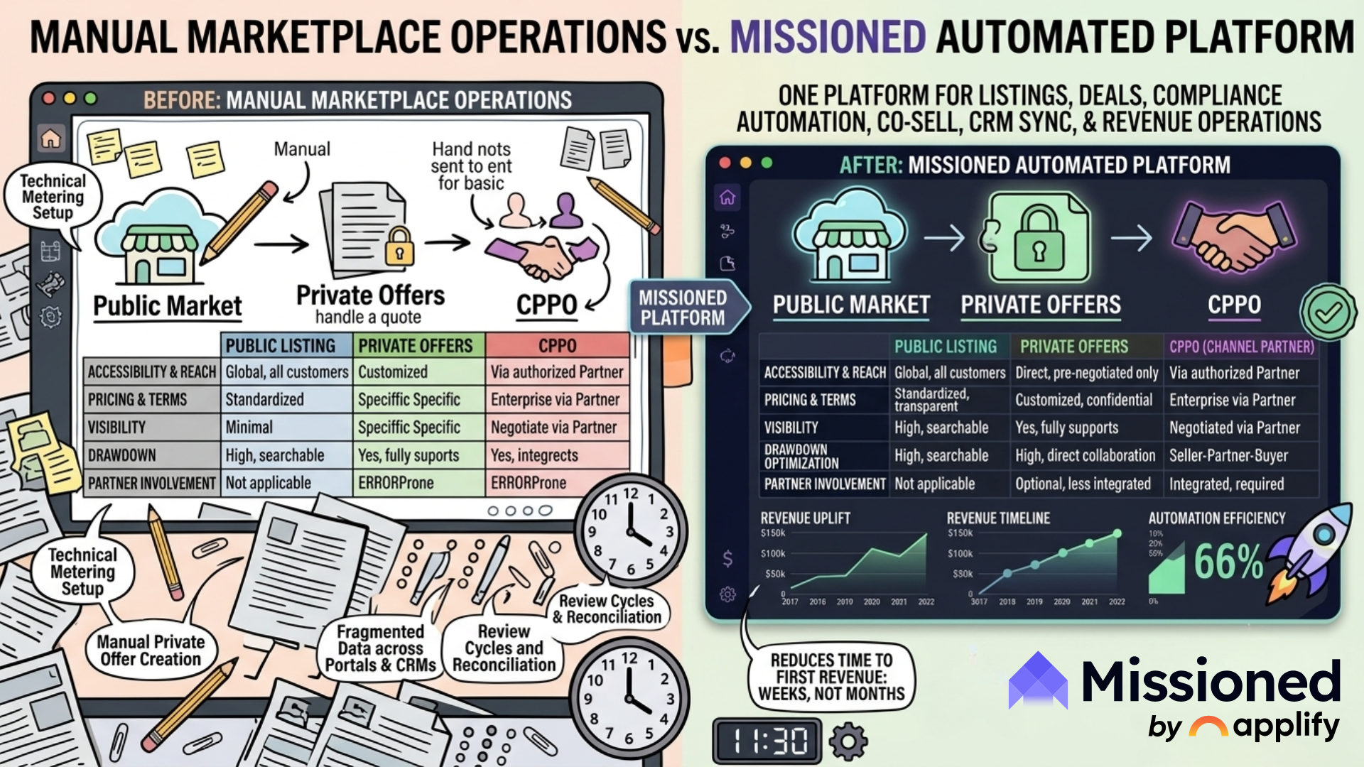 What is AWS Marketplace operations simplified with Missioned platform for SaaS companies - missioned.ai