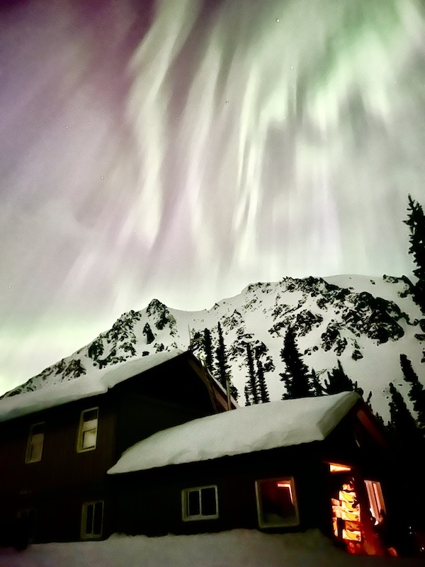 Backcountry Lodge trip, ski touring