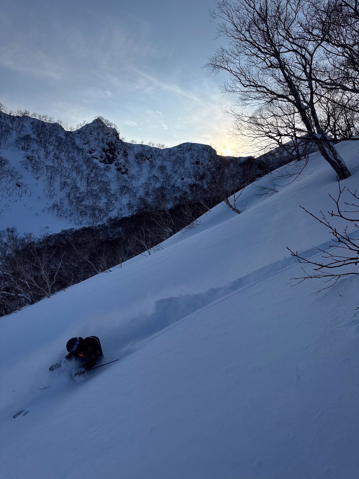 honshu ski touring, guided trip