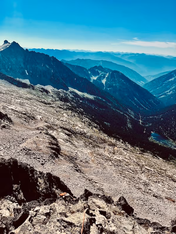 alpine rock climbing