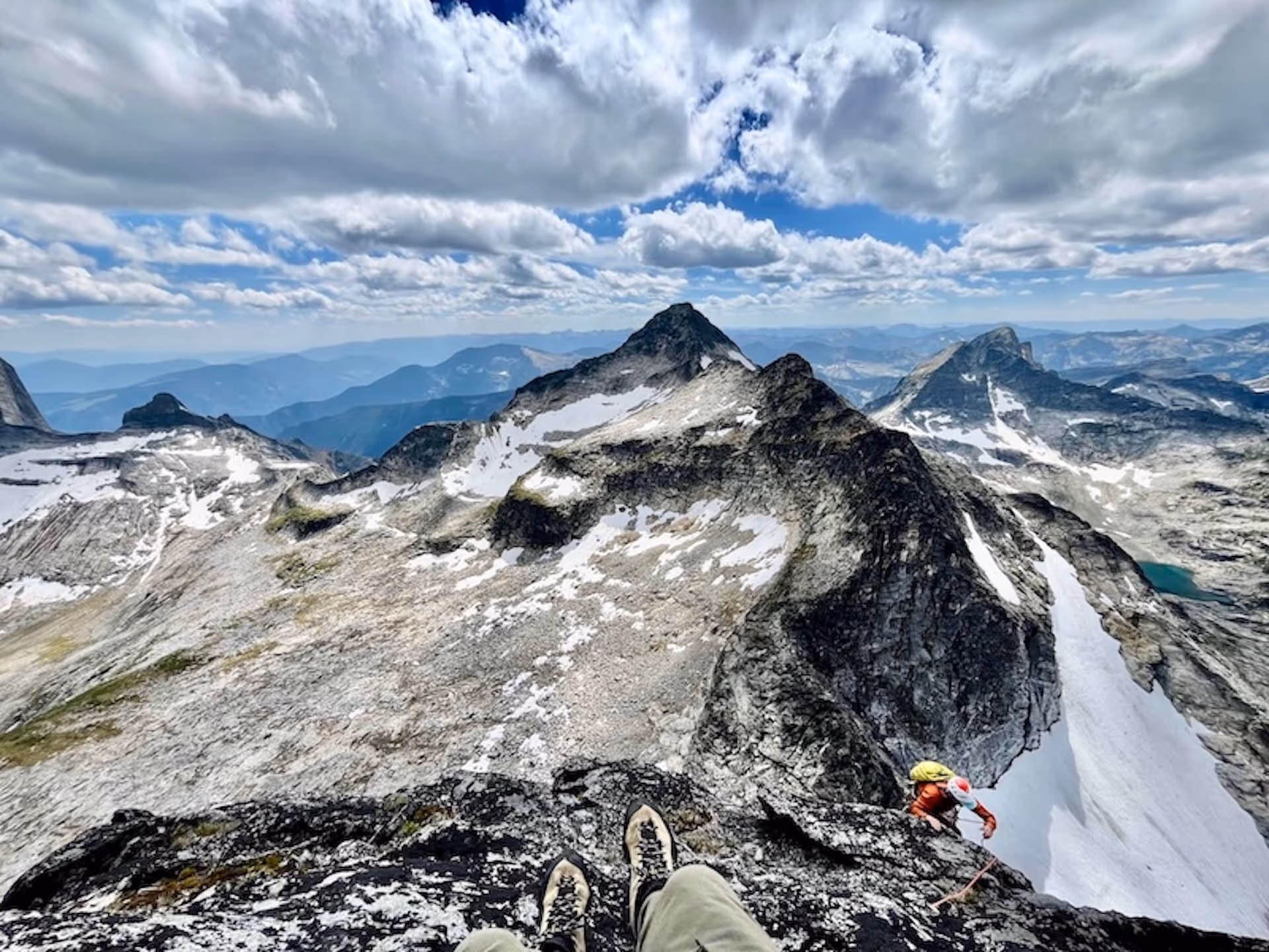 Alpine climbing
