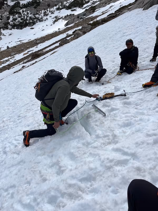 crevasse rescue course