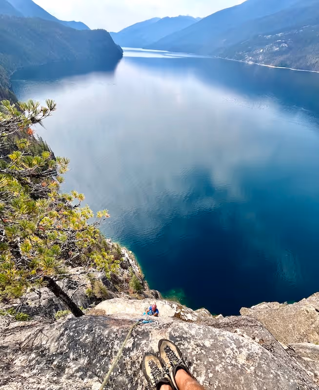 rock climbing course