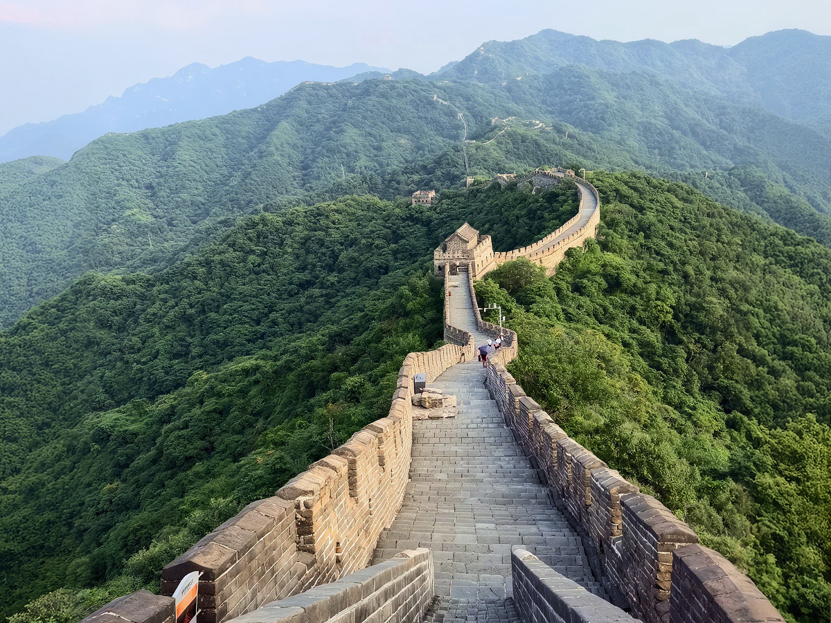 Badaling Great Wall trail near Beijing