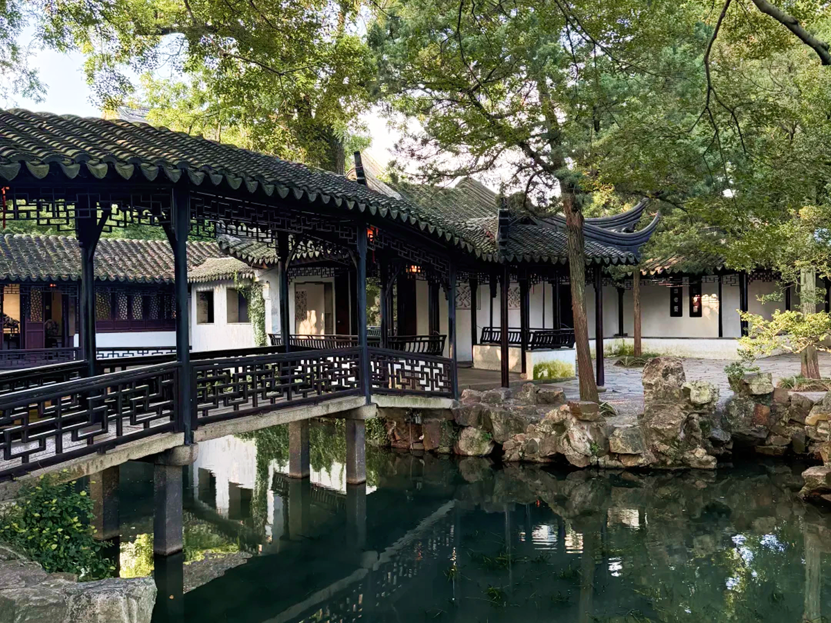 Suzhou classical garden as a China attraction module