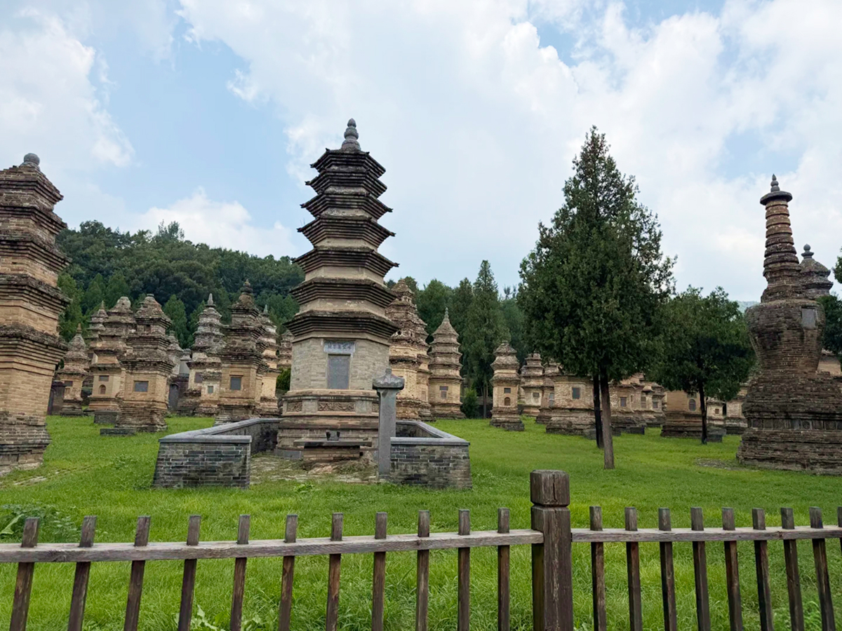 The Pagoda Forest at Shaolin Temple
