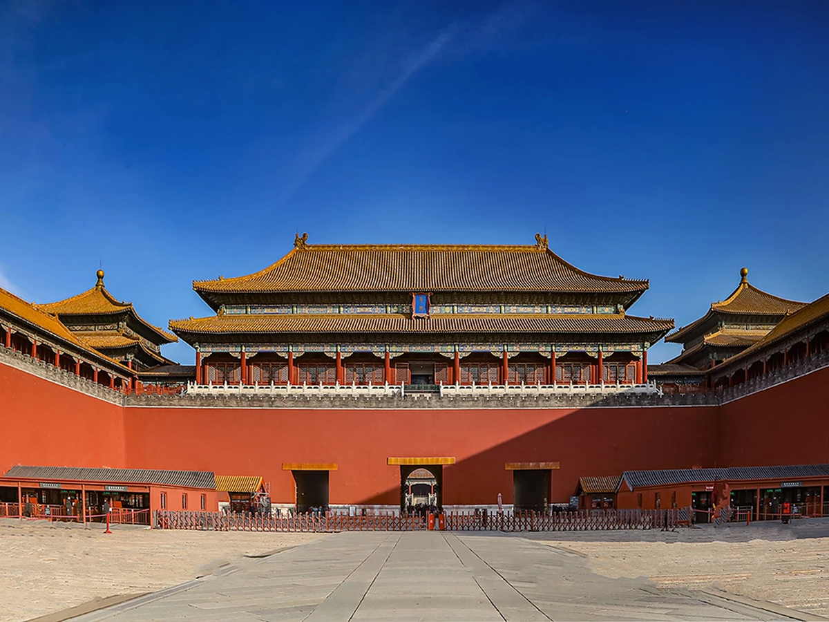The Meridian Gate of the Forbidden City