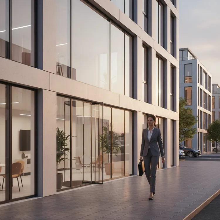 Promoteur immobilier traversant la rue d'un programme neuf, décennale et RC pro SW Courtage