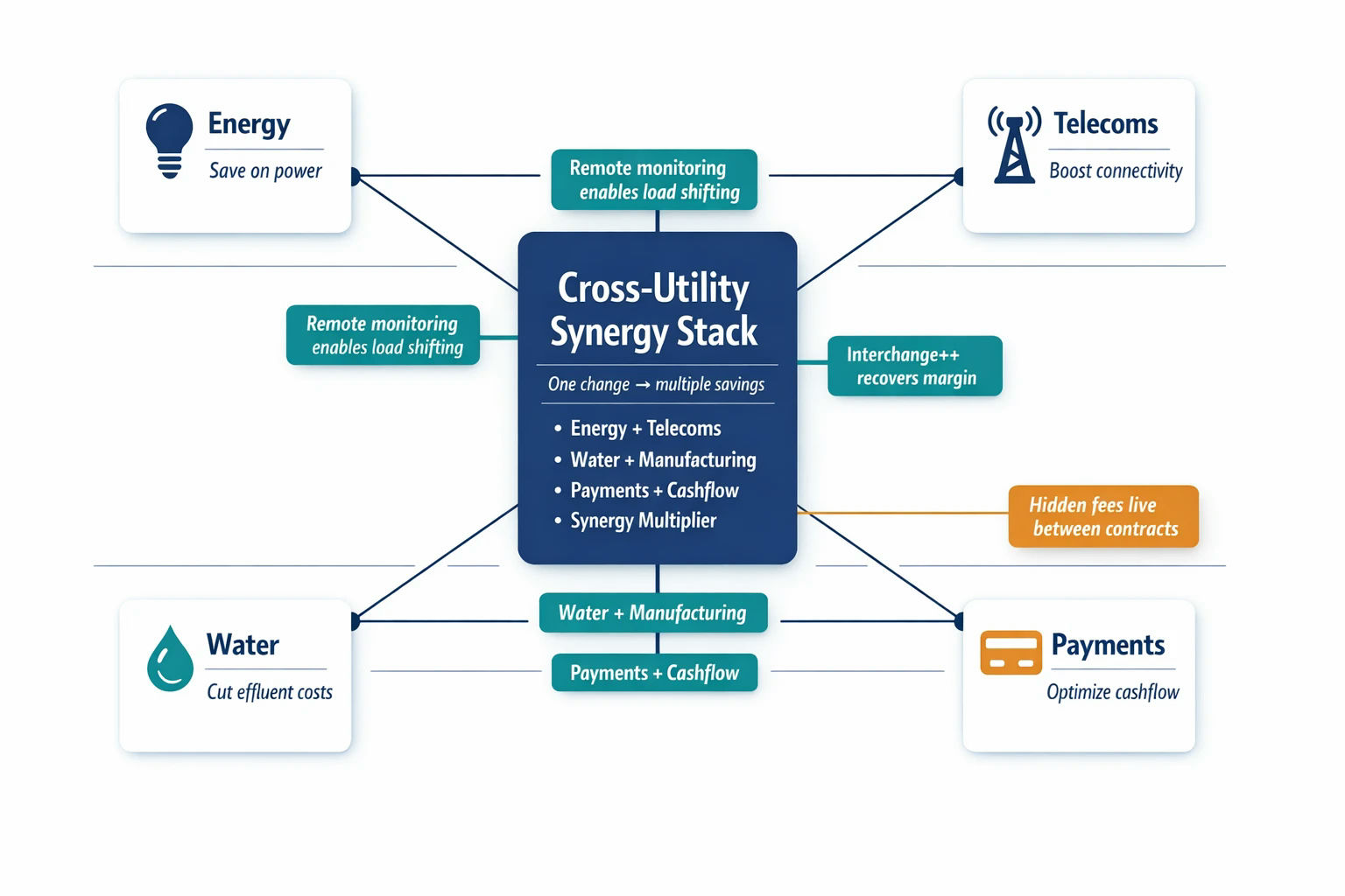 Cross Utility Synergy Stack
