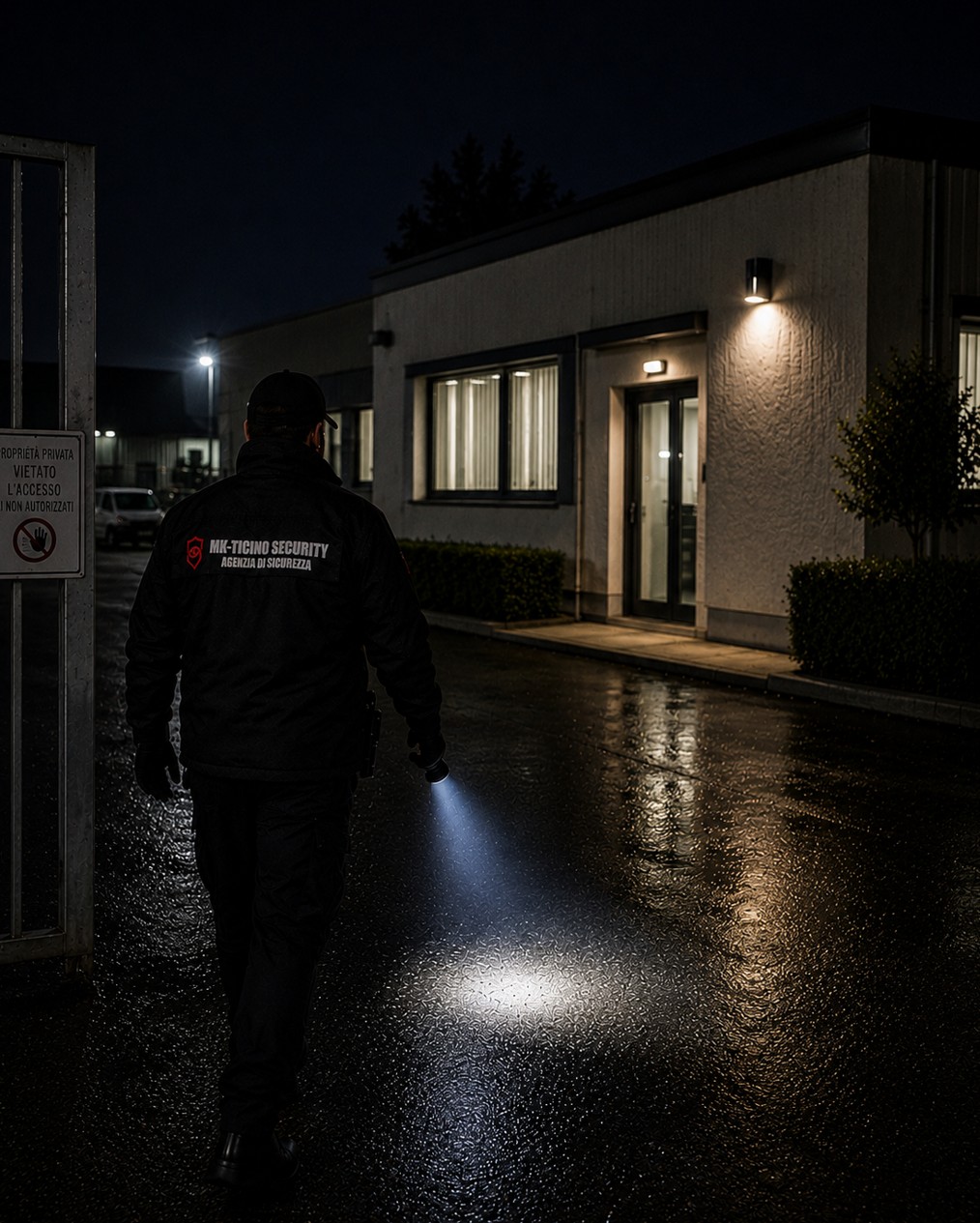 Servizio di sicurezza aziendale e controllo accessi in Ticino