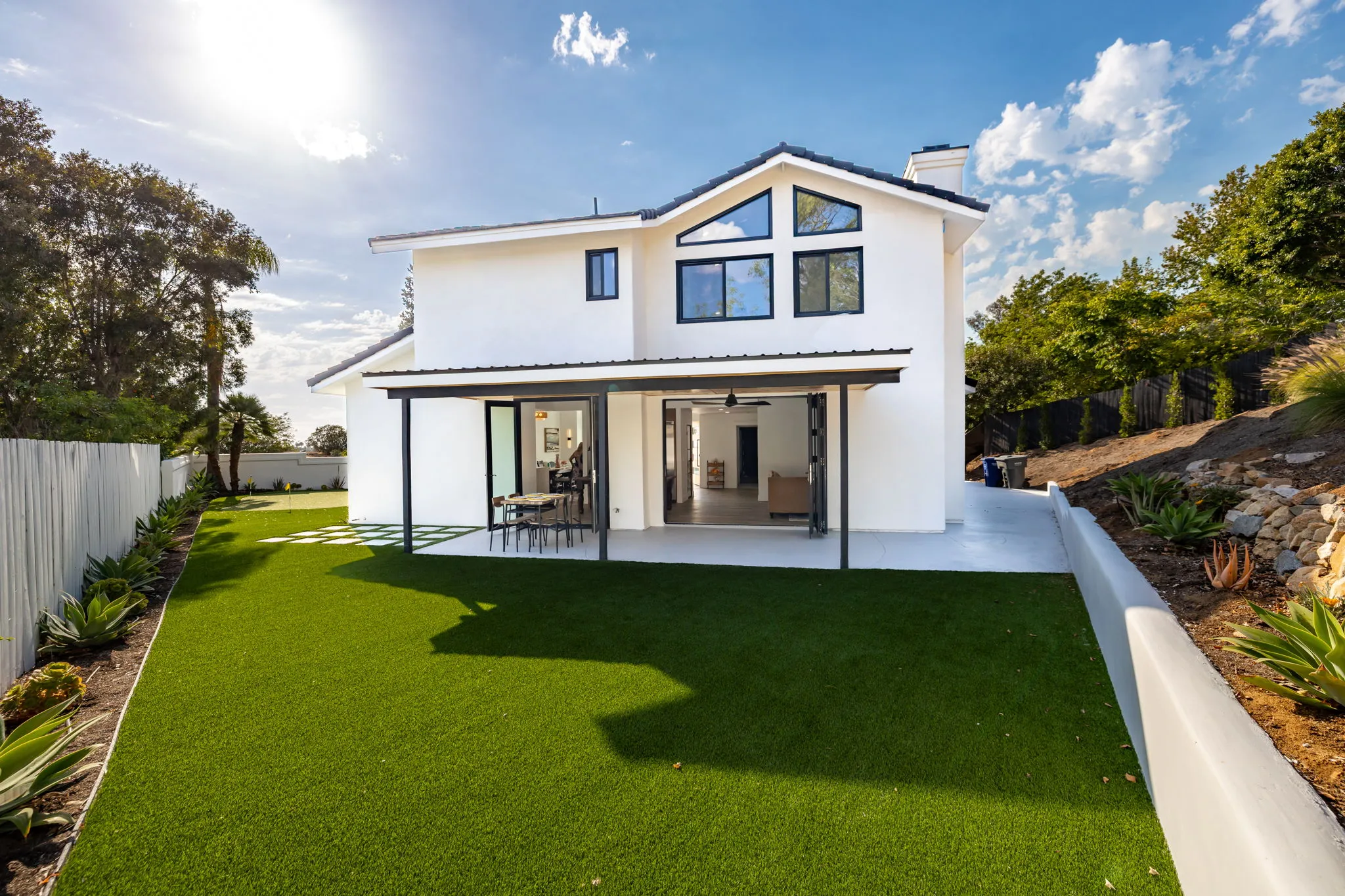 Golden-hour exterior of 1486 Stoneridge Terrace, Vista