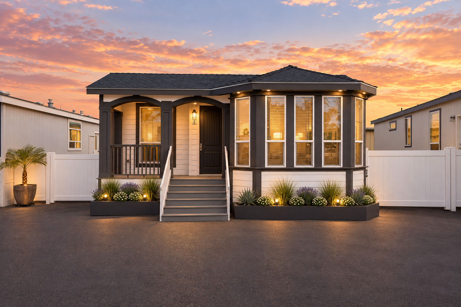 Wholesale Manufactured Homes drone aerial