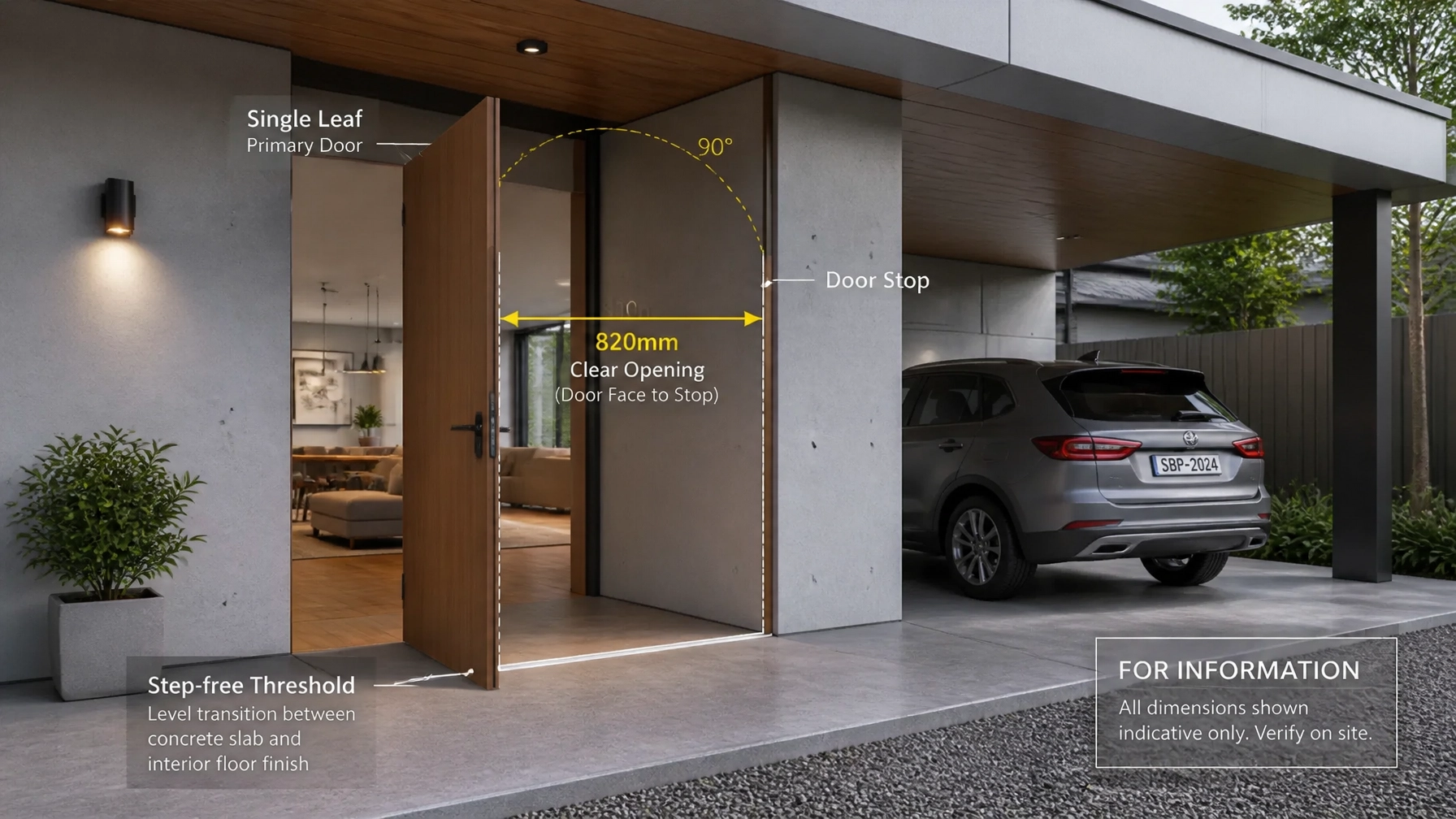 Clearance for Compliance: NCC 2022 Rules for Carport Door Openings