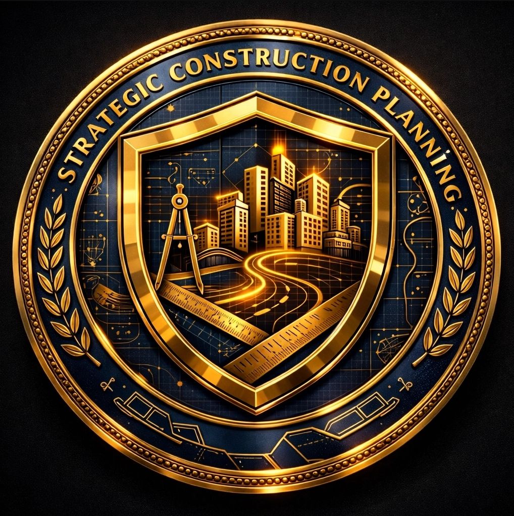 Strategic Construction Planning Shield emblem