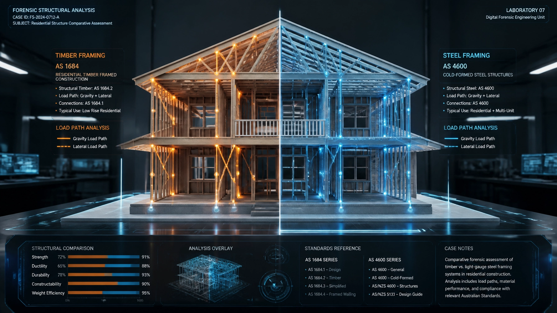 Digital Forensic Lab: Timber vs. Steel Frame – Engineering the Residential Skeleton