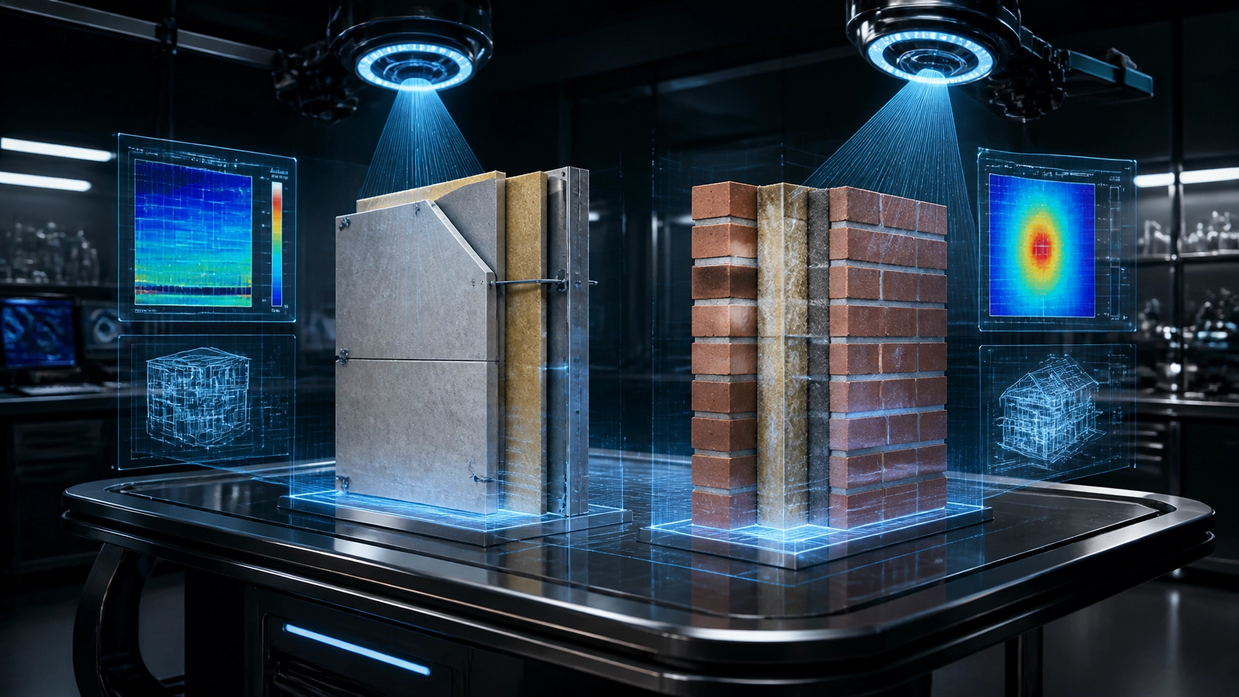 Lab Entry 08: Lightweight Cladding vs. Masonry