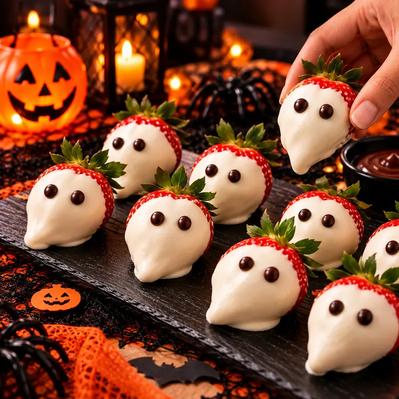 halloween-shamrock-strawberry-chocolate-ghosts