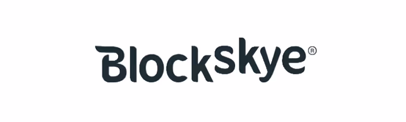 Blockskye wordmark logo in black on a white background.
