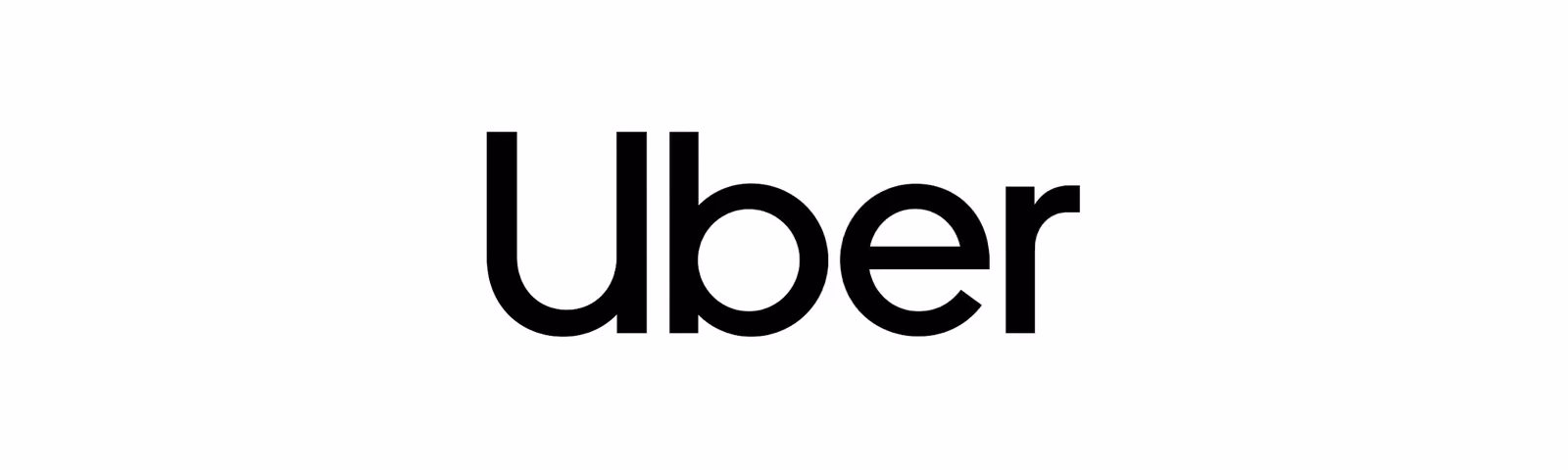 Uber company name in black text on a white background.