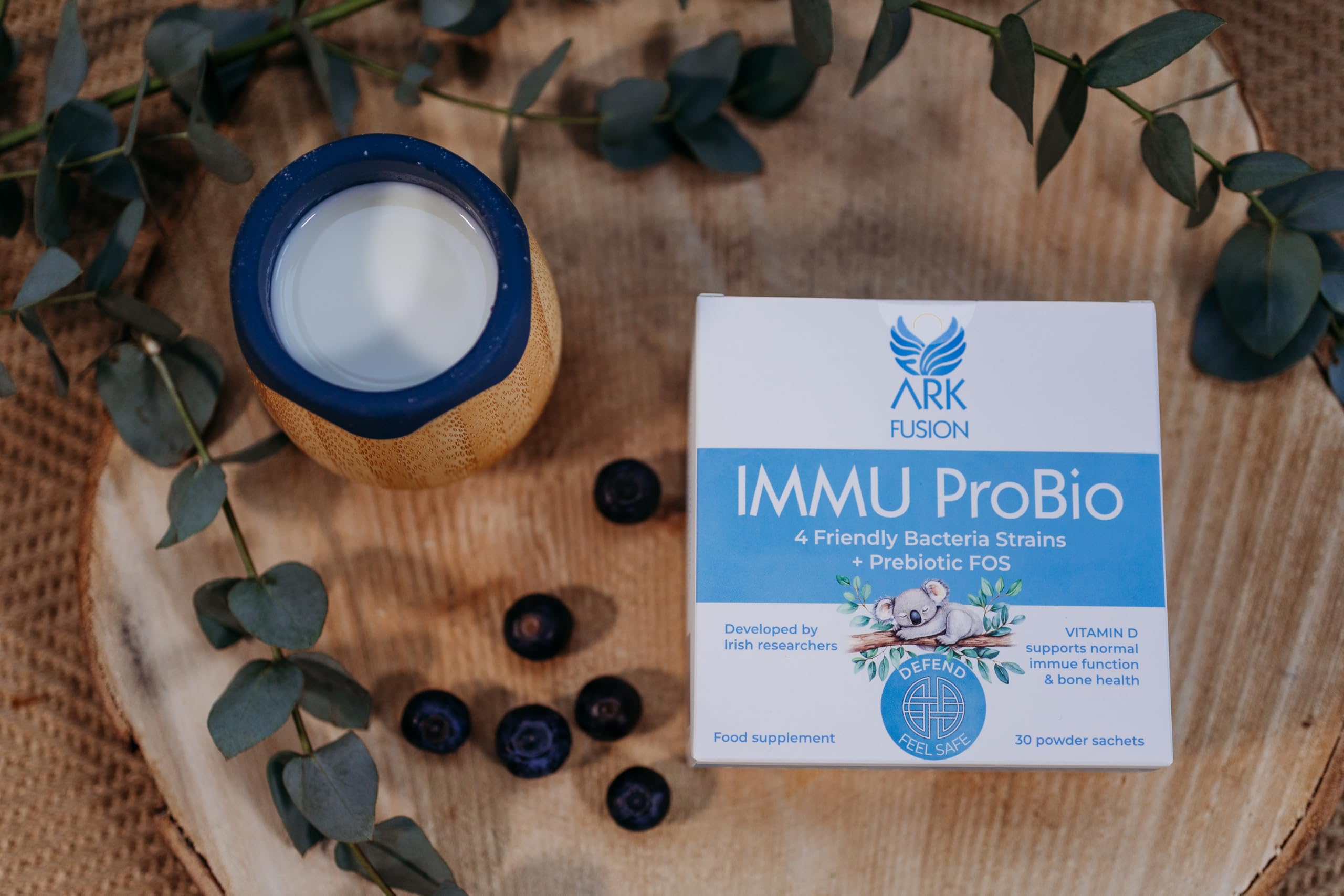 ARK Fusion IMMU ProBio in a real styled product photograph