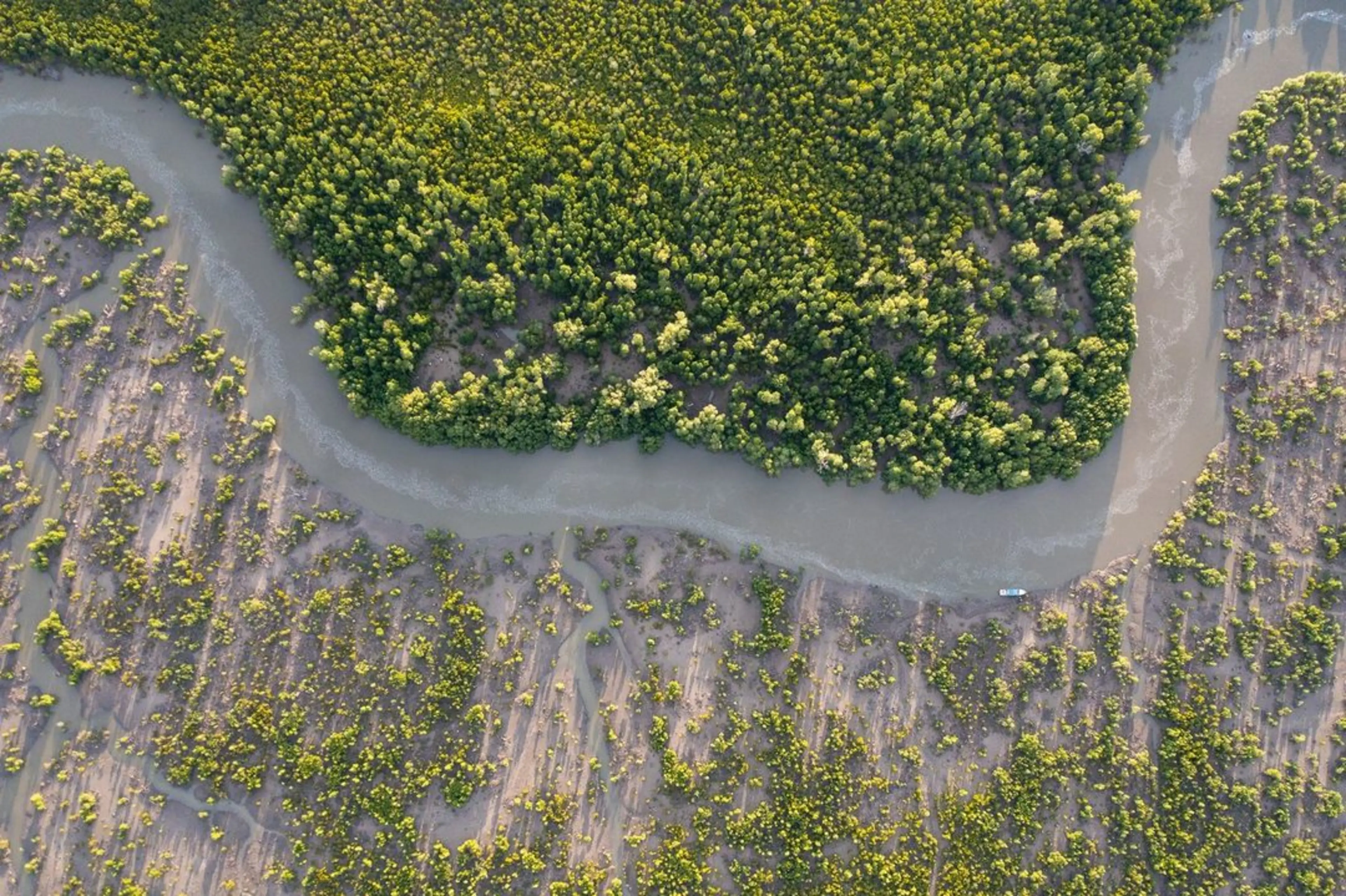 a river