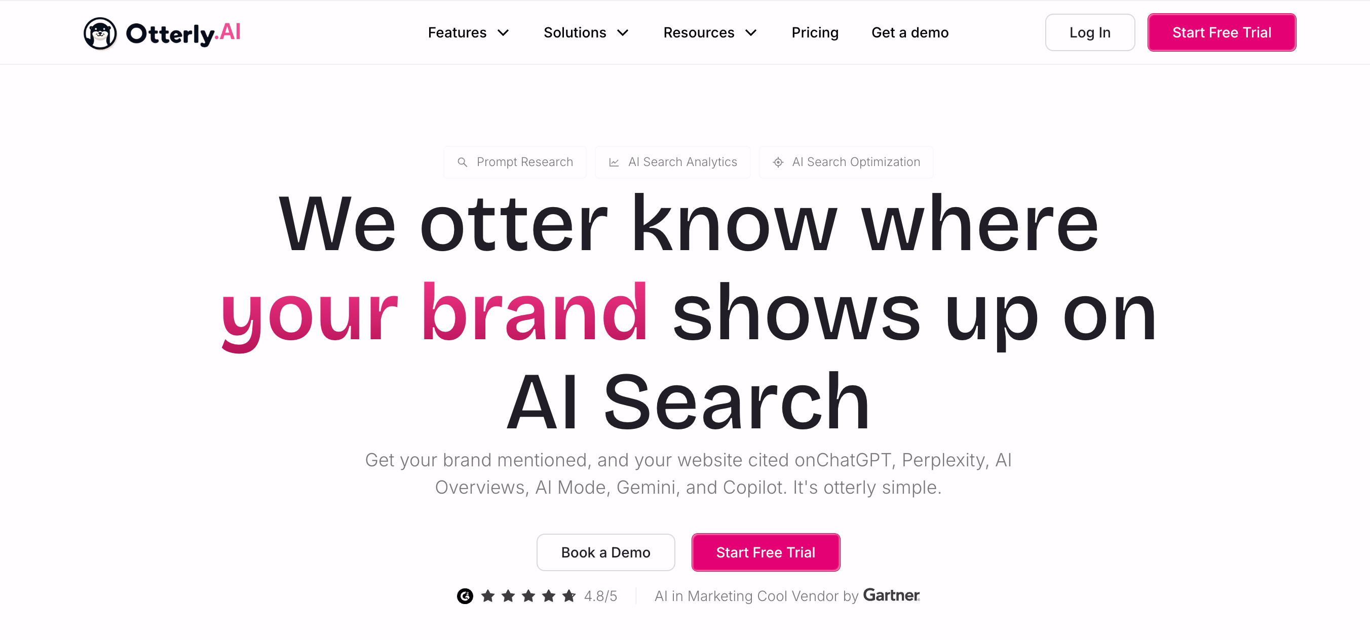 Otterly.ai - best place to start your microsoft copilot tracking