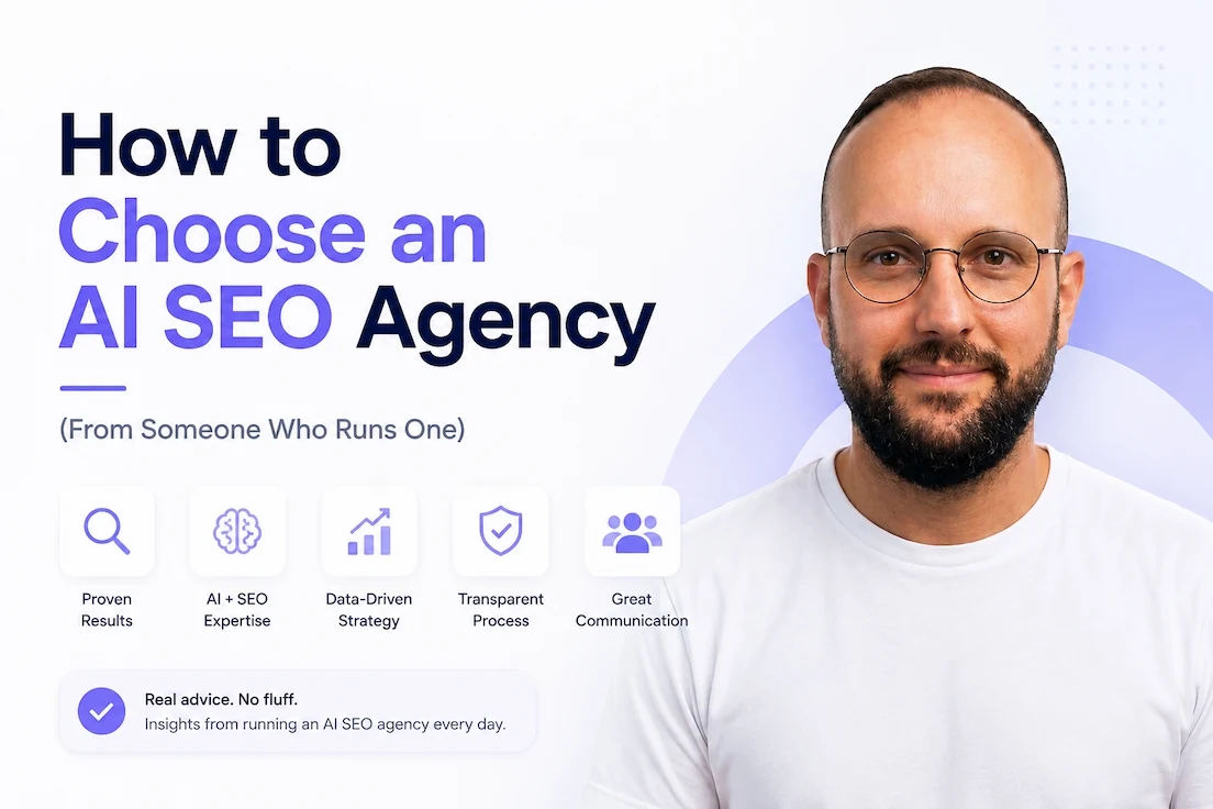 How to choose an AI SEO agency for B2B SaaS, with the criteria that separate real AI search work from rebranded SEO
