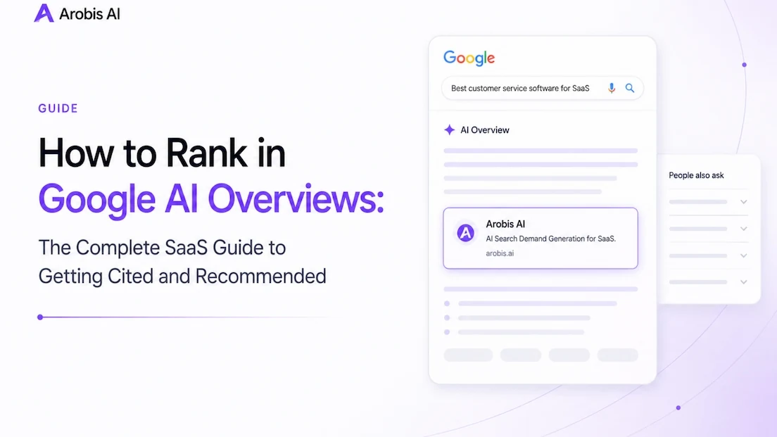 How to rank in Google AI Overviews, the complete SaaS guide to getting cited and recommended
