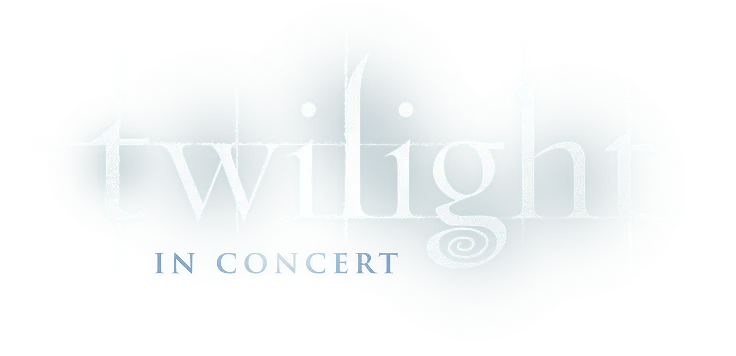 Twilight: New Moon In Concert logo.