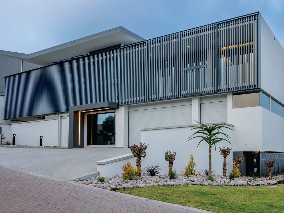 Pinnacle Point residence exterior completed