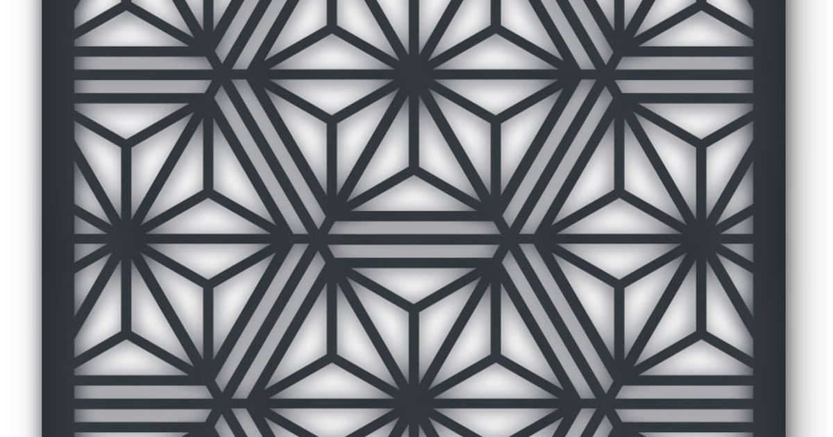 Osaka perforated screen pattern by TILT Screens - architectural perforation design