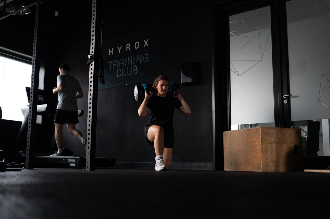 Small group training in de HYROX-zone bij Moventes Fit IJsselstein