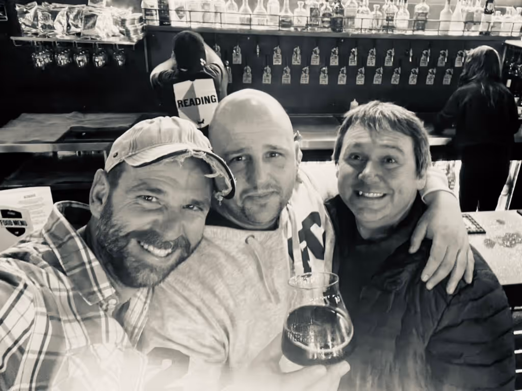 Werner, George and Johannes