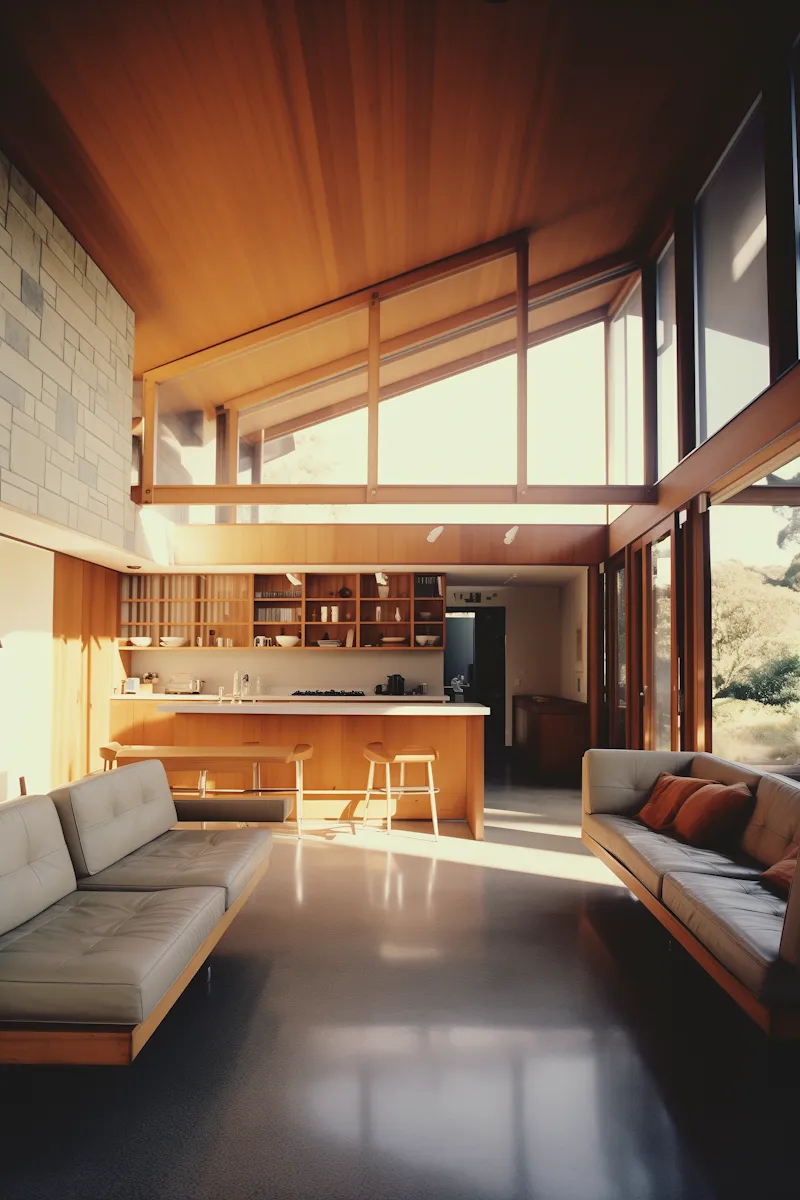 Luxury villa interior
