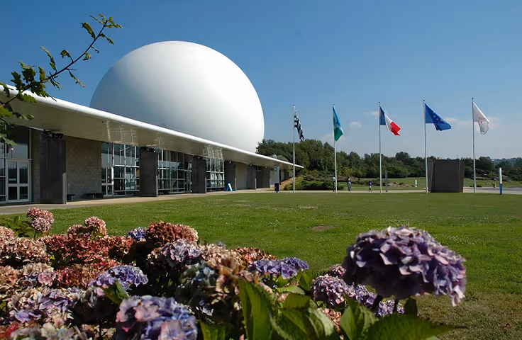 La Cité des Télécoms et son Radôme à Pleumeur-Bodou