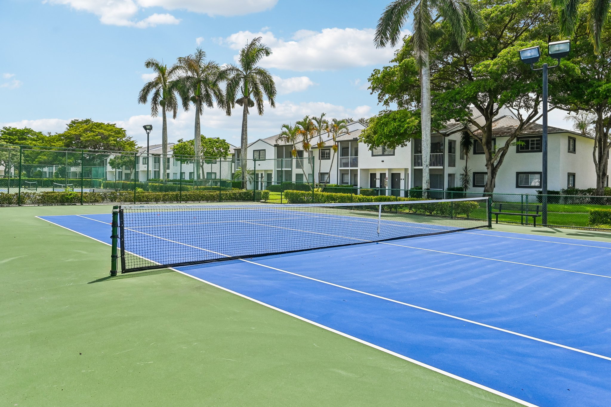 tennis court Azalea Village 