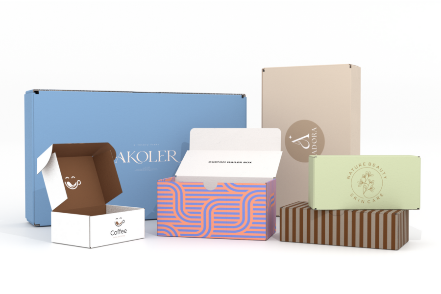 custom printed box variety