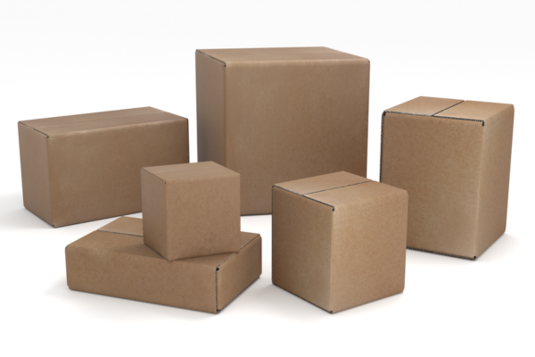 stock corrugated box variety
