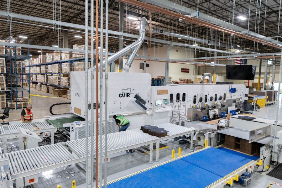 All Boxed Up corrugated manufacturing facility
