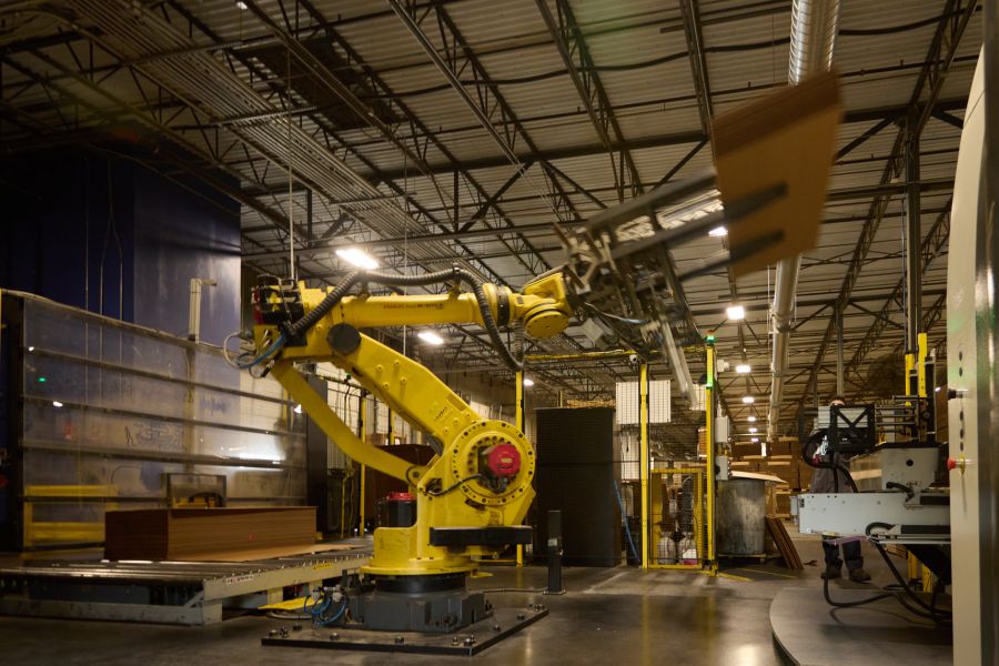 All Boxed Up corrugated manufacturing robot