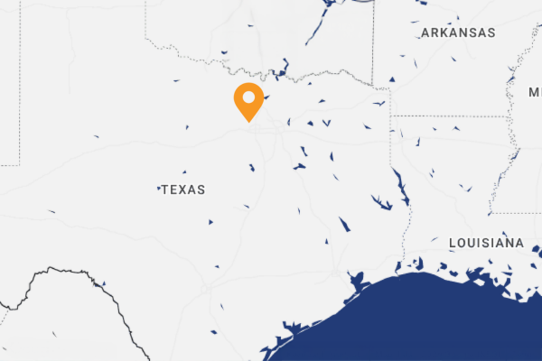 texas plant location map