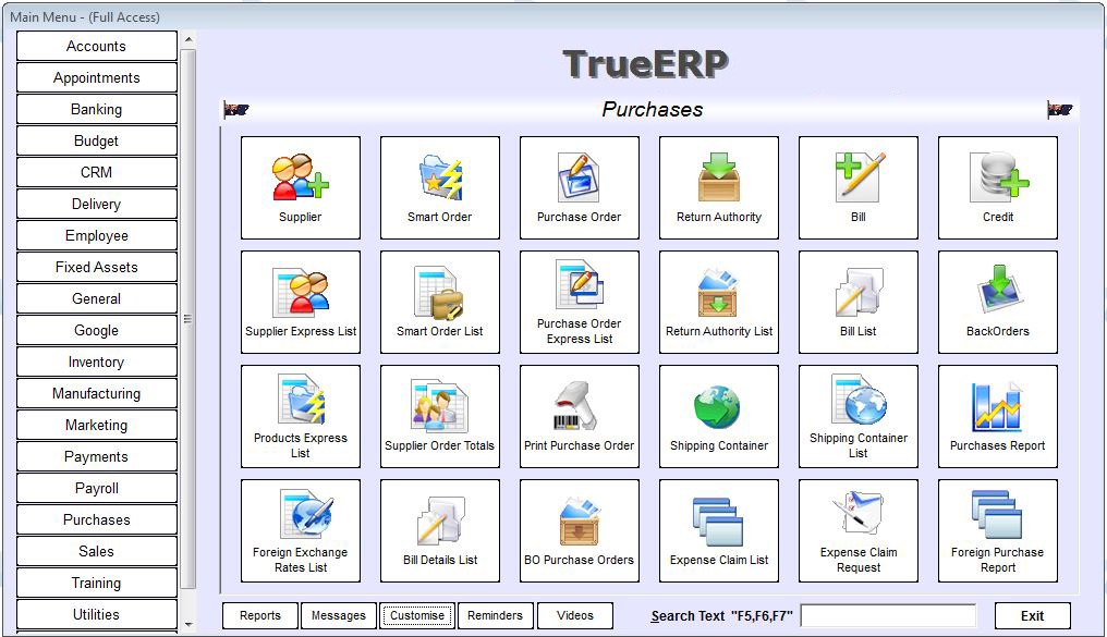 TrueERP || Australia