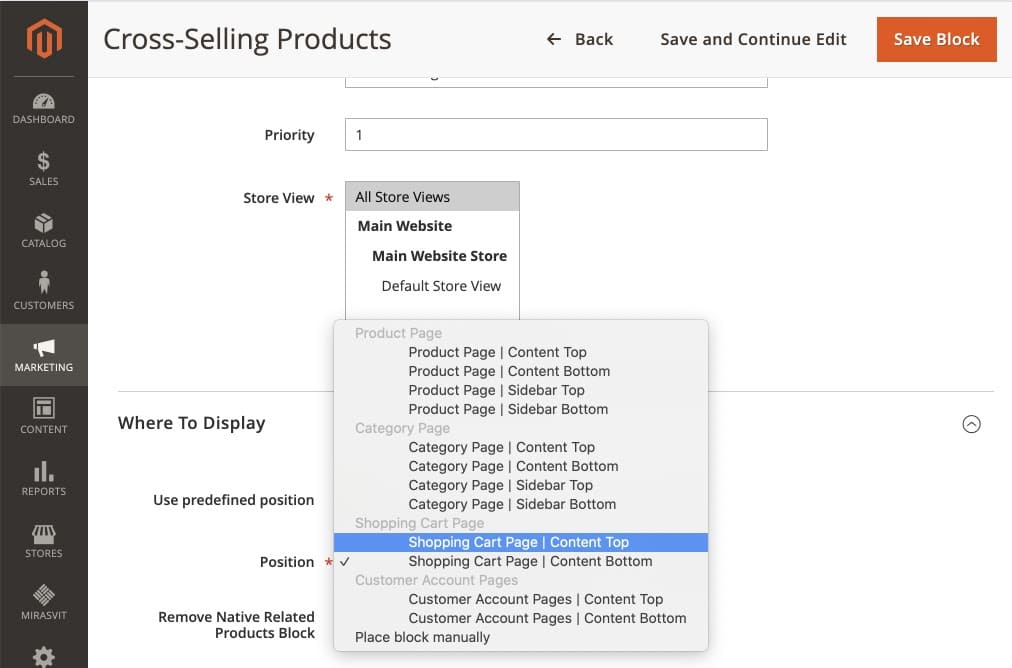 Cross-Sell Products