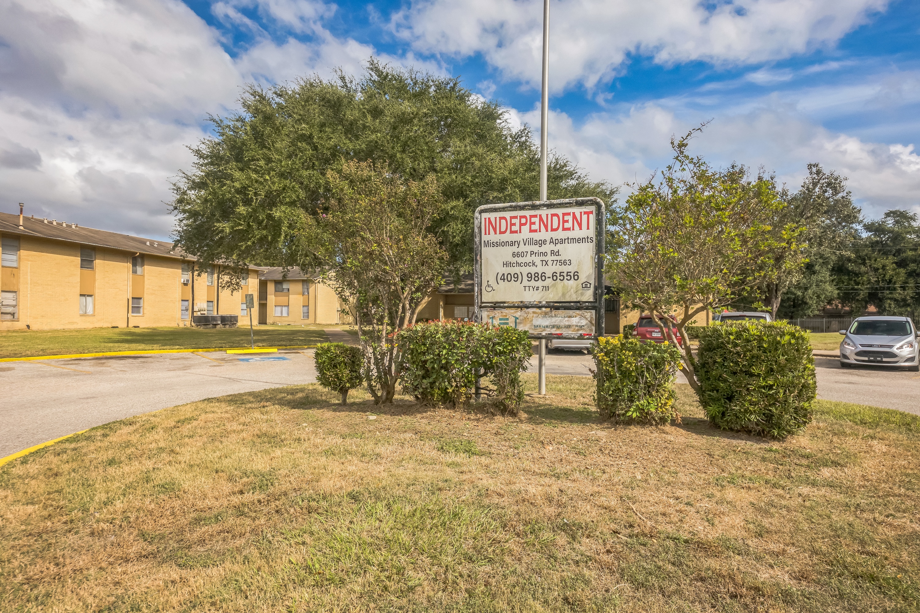 Exterior view of property