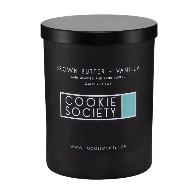 Black Cookie Society Brown Butter + Vanilla candle