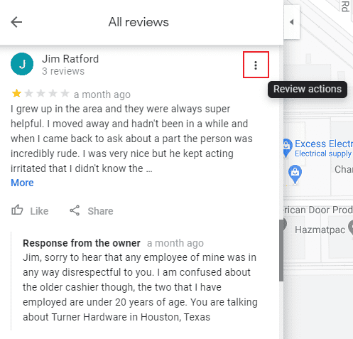 how to remove fake google reviews