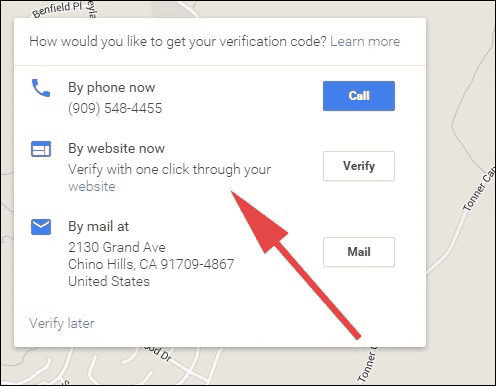 Verify Your Business on Google