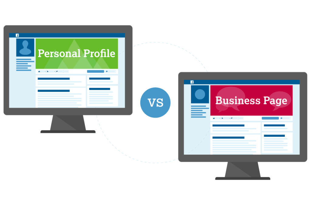 Business Pages vs. Personal Facebook Profiles